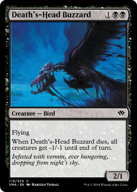 Death's-Head Buzzard (VMA-115) - Vintage Masters