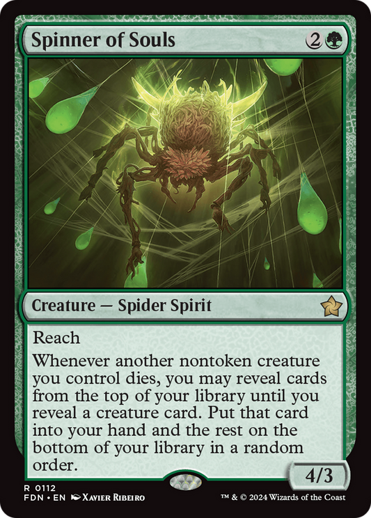 Spinner of Souls (FDN-112) - Foundations Foil