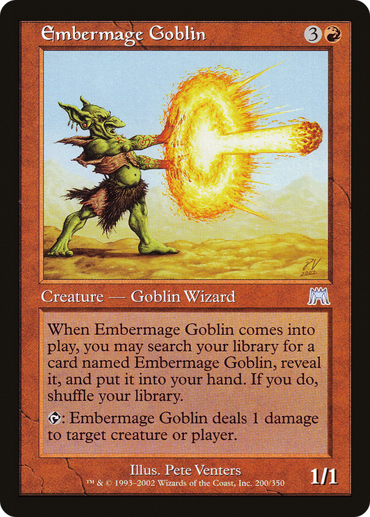 Embermage Goblin (ONS-200) - Onslaught