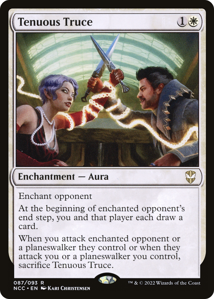 Tenuous Truce (NCC-087) - New Capenna Commander Foil