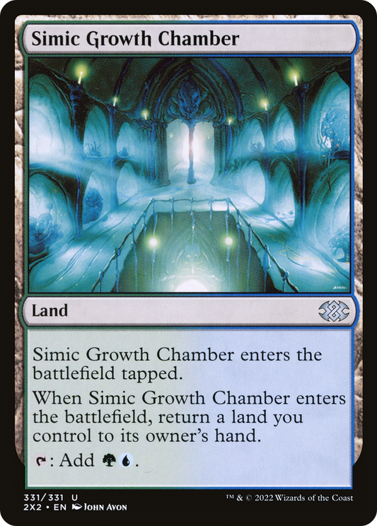 Simic Growth Chamber (2X2-331) - Double Masters 2022 Foil