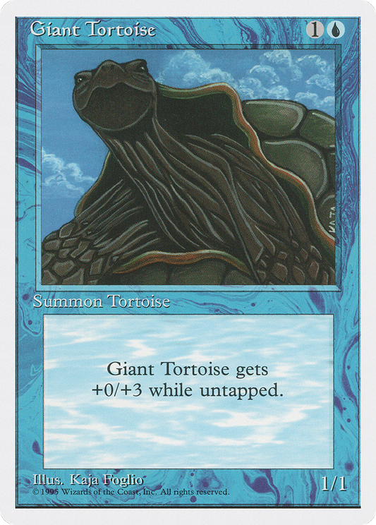 Giant Tortoise (4ED-076) - Fourth Edition