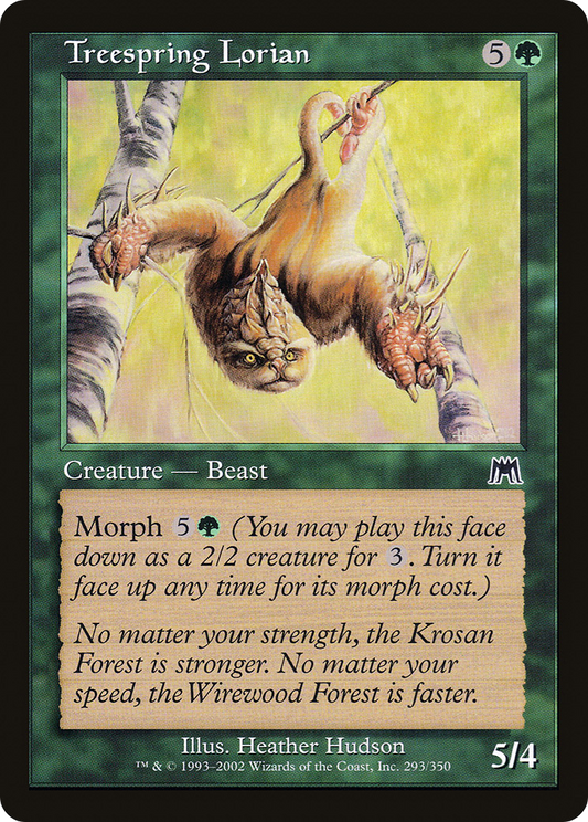 Treespring Lorian (ONS-293) - Onslaught Foil