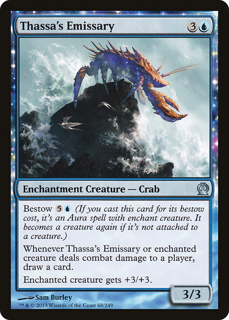 Thassa's Emissary (THS-068) - Theros: (nyxtouched)