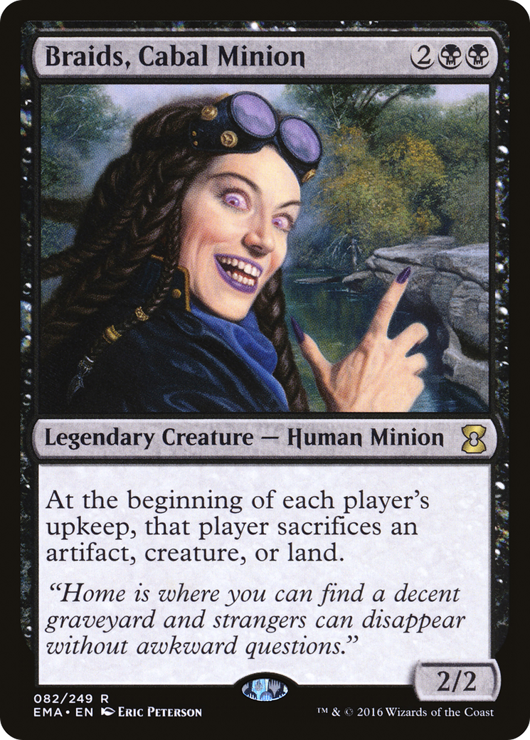 Braids, Cabal Minion (EMA-082) - Eternal Masters Foil