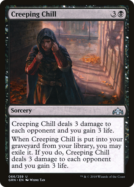 Creeping Chill (GRN-066) - Guilds of Ravnica Foil