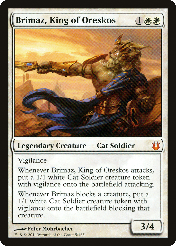 Brimaz, King of Oreskos (BNG-005) - Born of the Gods