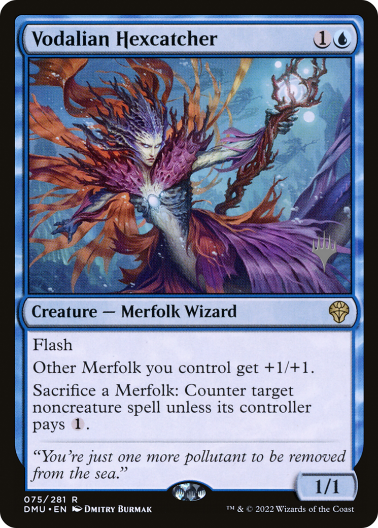 Vodalian Hexcatcher (PPDMU-75P) - Dominaria United Promos (Promo Pack) Foil
