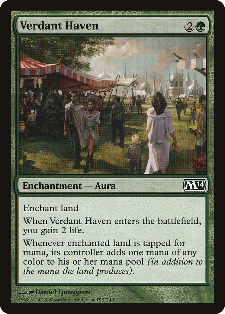 Verdant Haven (M14-199) - Magic 2014