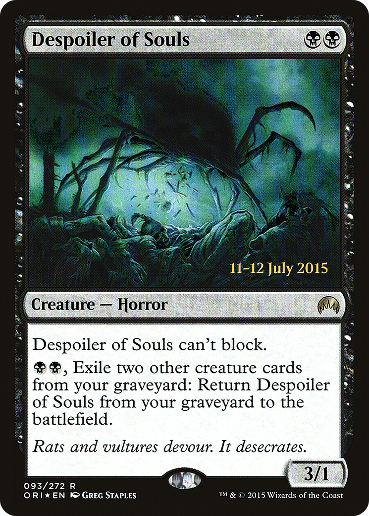Despoiler of Souls (PRE-93S) - Magic Origins Promos (Prerelease) Foil