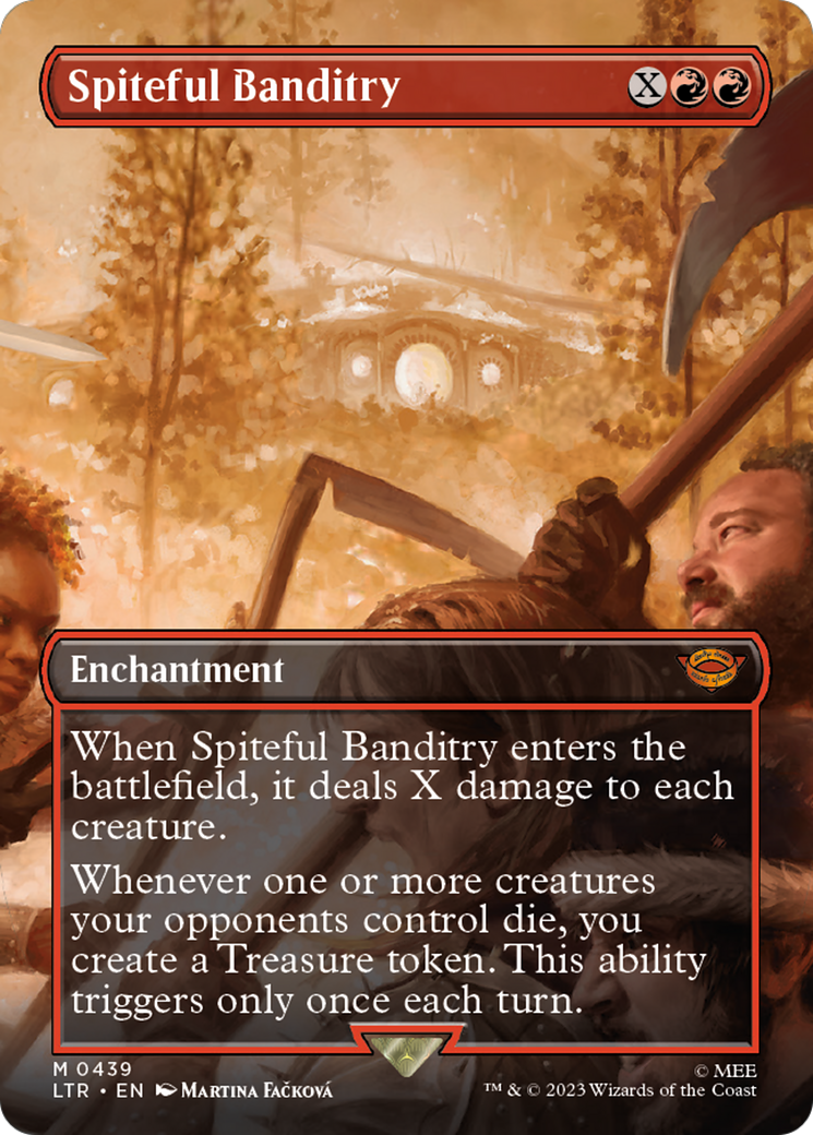 Spiteful Banditry (Borderless) (LTR-439) - The Lord of the Rings: Tales of Middle-earth (Borderless)
