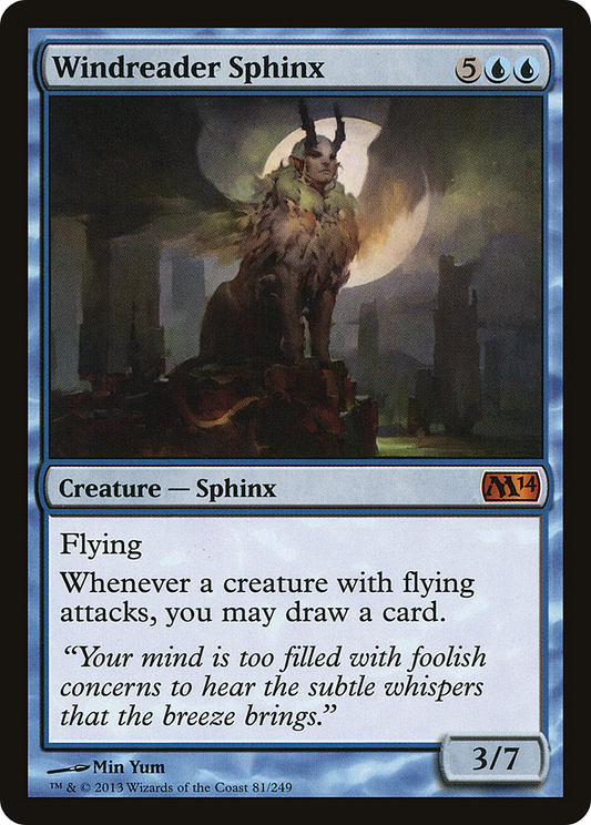 Windreader Sphinx (M14-081) - Magic 2014