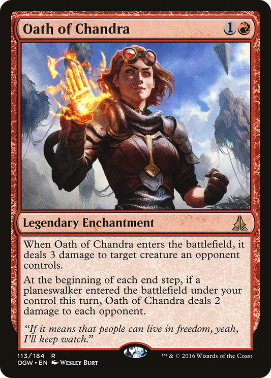 Oath of Chandra (OGW-113) - Oath of the Gatewatch