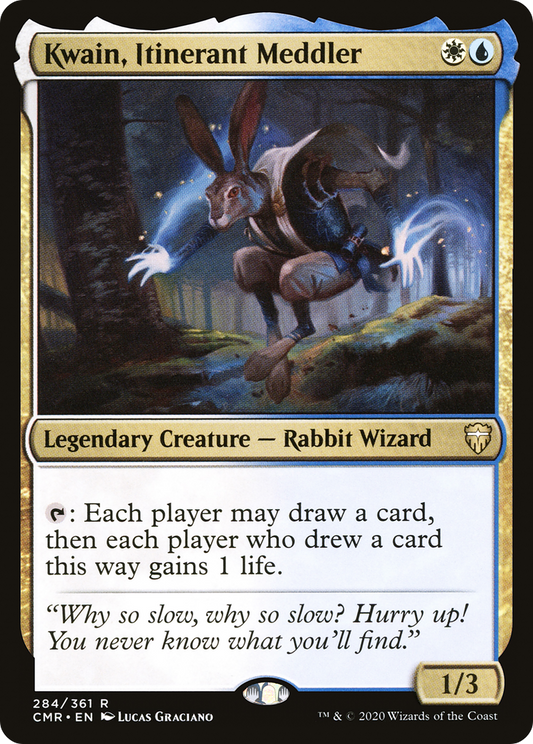 Kwain, Itinerant Meddler (CMR-284) - Commander Legends