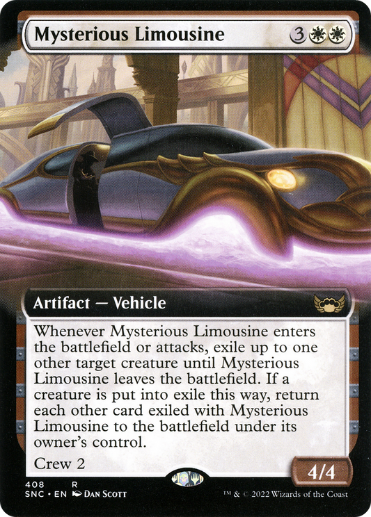 Mysterious Limousine (SNC-408) - Streets of New Capenna: (Extended Art)