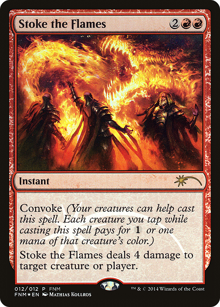 Stoke the Flames (F14-012) - Friday Night Magic 2014 Foil