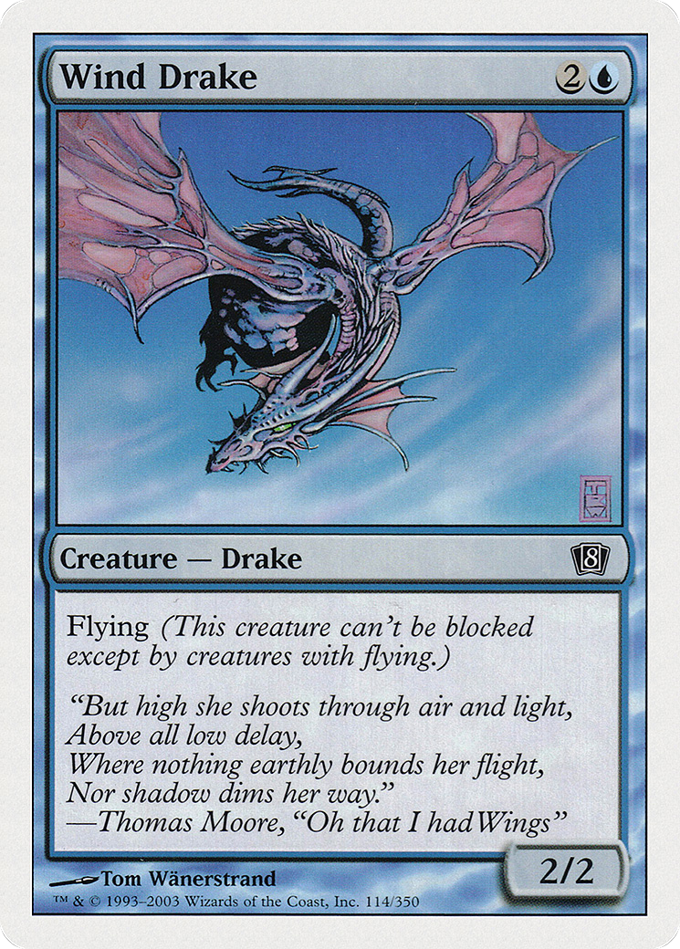 Wind Drake (8ED-114) - Eighth Edition