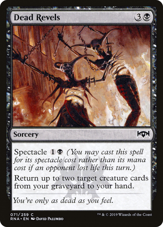 Dead Revels (RNA-071) - Ravnica Allegiance Foil