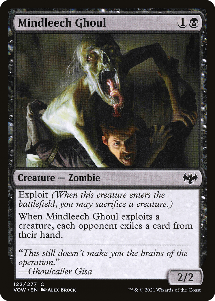 Mindleech Ghoul (VOW-122) - Innistrad: Crimson Vow