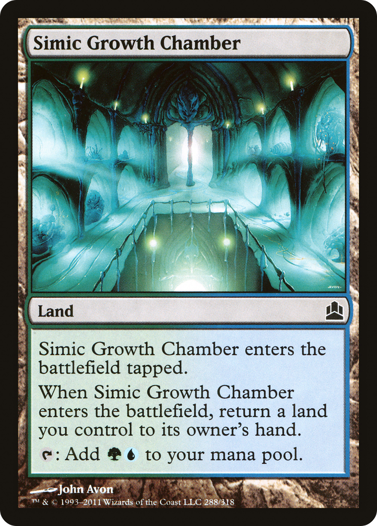 Simic Growth Chamber (CMD-288) - Commander 2011