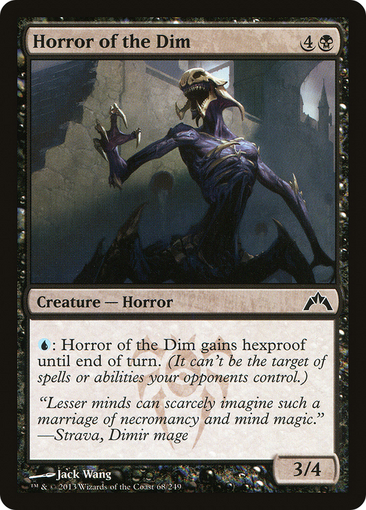 Horror of the Dim (GTC-068) - Gatecrash Foil