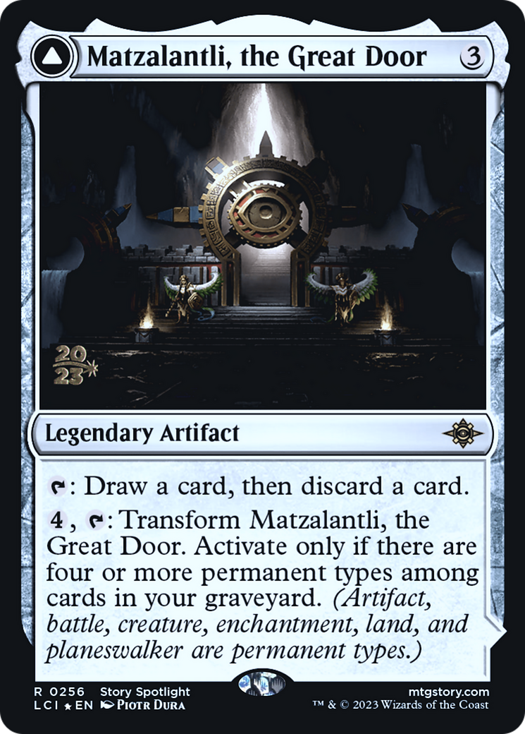 Matzalantli, the Great Door // The Core (PLCI-256S) - The Lost Caverns of Ixalan Promos Foil