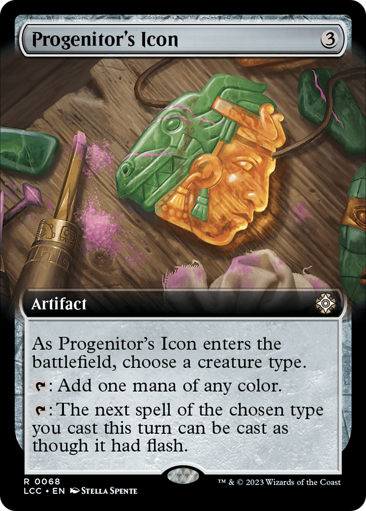 Progenitor's Icon (LCC-068) - The Lost Caverns of Ixalan Commander: (Extended Art)