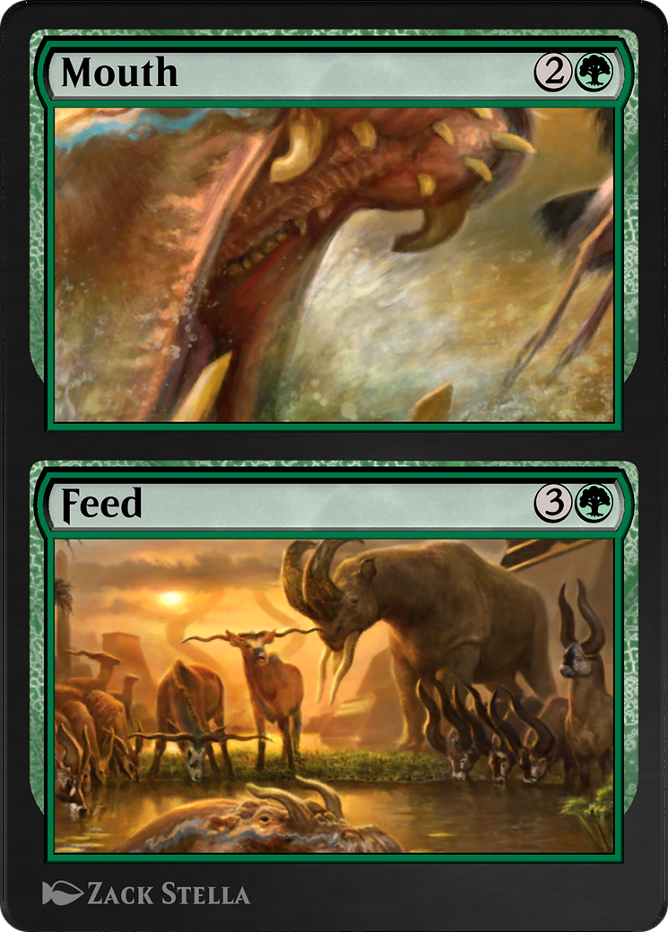 Mouth // Feed (AKR-202) - Amonkhet Remastered