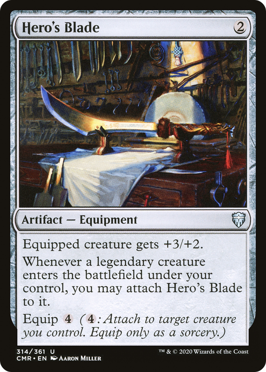 Hero's Blade (CMR-314) - Commander Legends