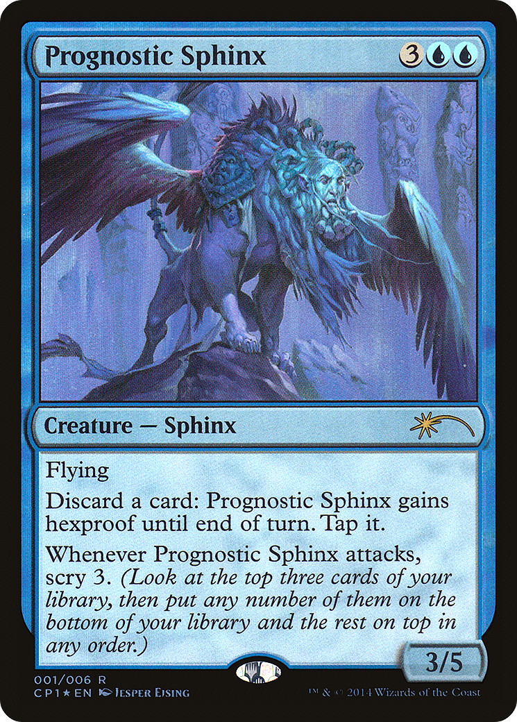 Prognostic Sphinx (CP1-001) - Magic 2015 Clash Pack Foil