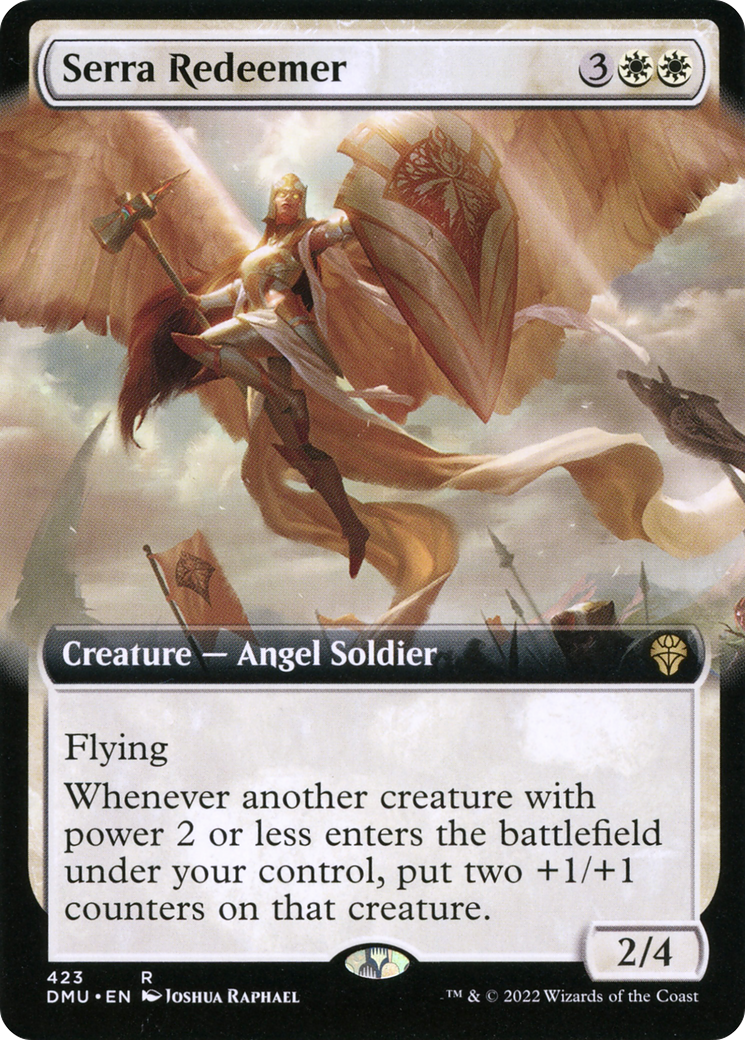 Serra Redeemer (DMU-423) - Dominaria United: (Extended Art)