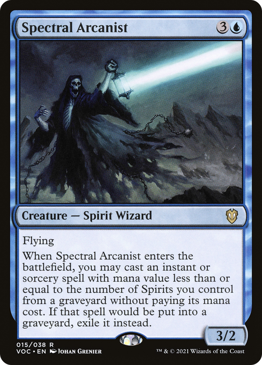 Spectral Arcanist (VOC-015) - Crimson Vow Commander