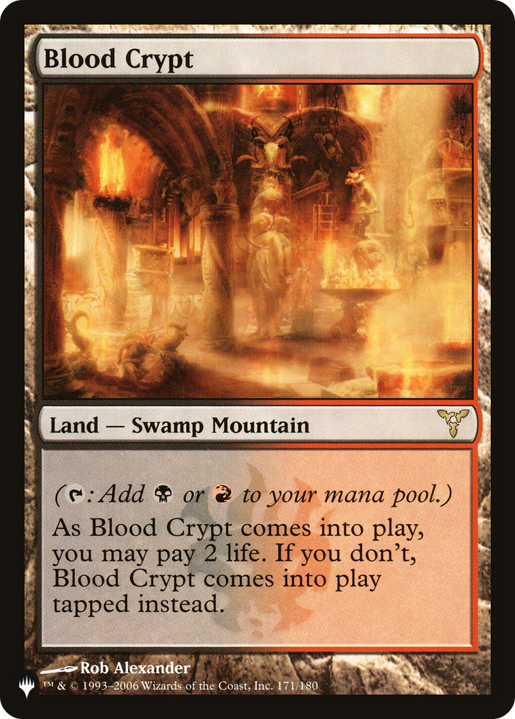 Blood Crypt (LIST-DIS-171) - The List