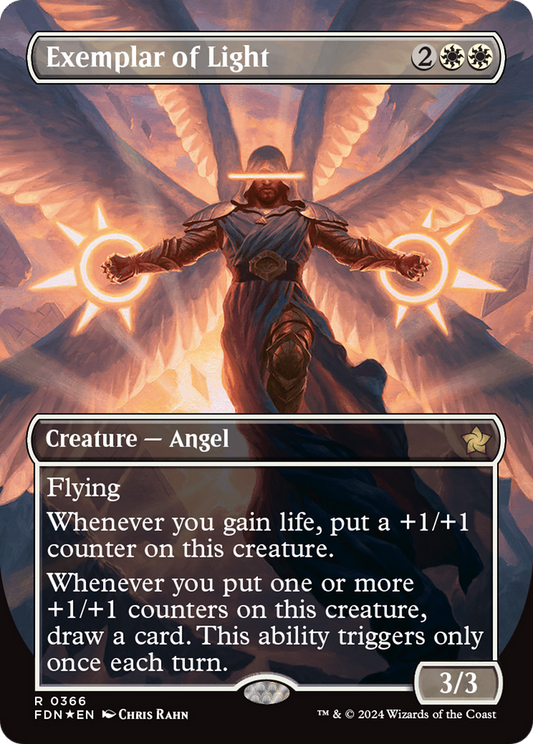 Exemplar of Light (FDN-366) - Foundations (Borderless) Foil