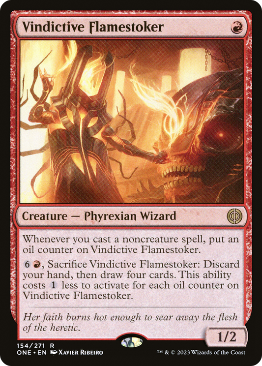 Vindictive Flamestoker (ONE-154) - Phyrexia: All Will Be One