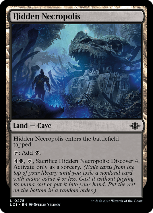 Hidden Necropolis (LCI-275) - The Lost Caverns of Ixalan Foil