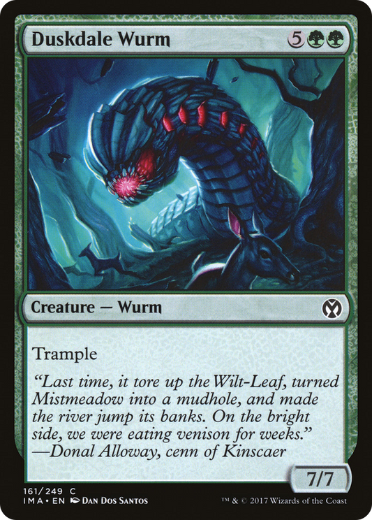 Duskdale Wurm (IMA-161) - Iconic Masters Foil