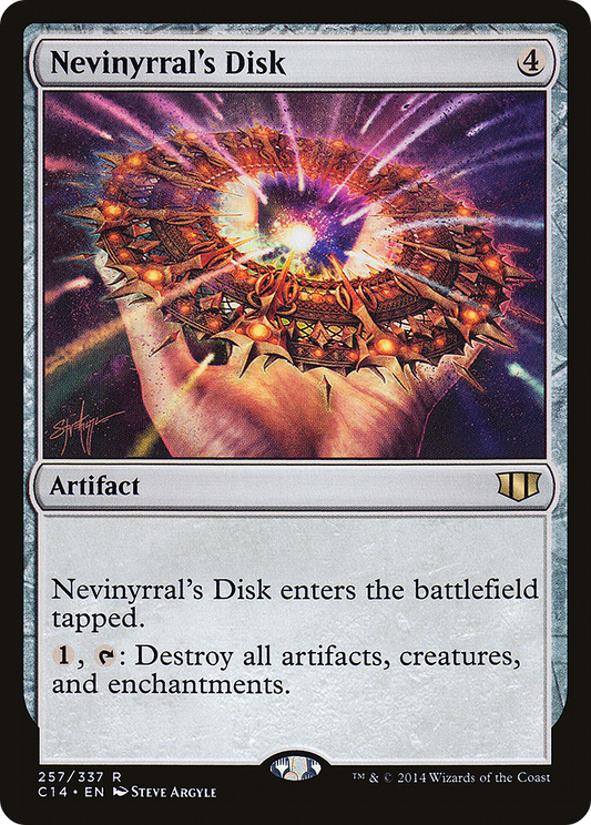 Nevinyrral's Disk (C14-257) - Commander 2014