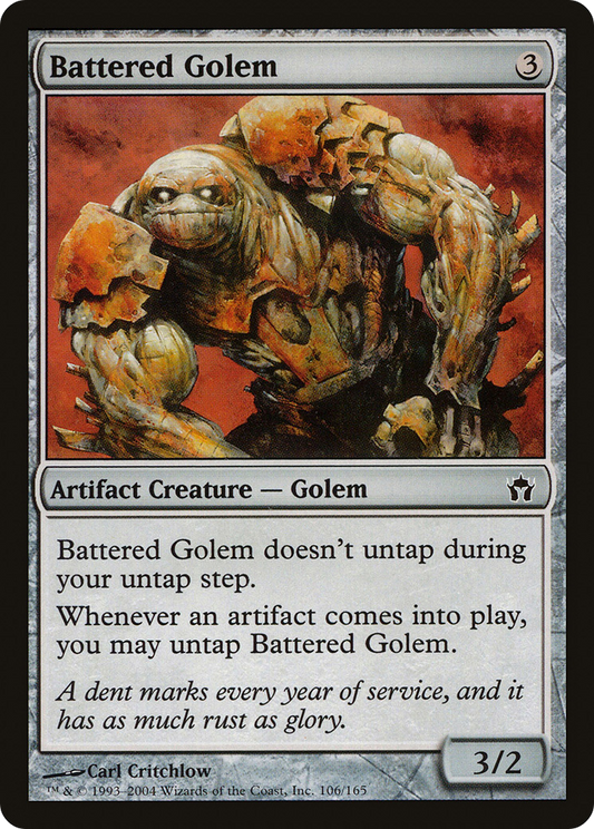 Battered Golem (5DN-106) - Fifth Dawn Foil