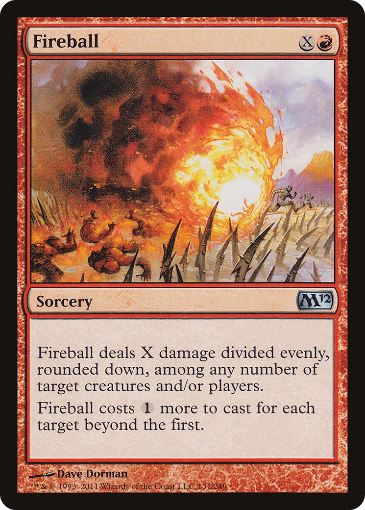 Fireball (M12-131) - Magic 2012 Foil