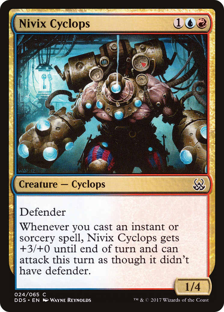 Nivix Cyclops (DDS-024) - Duel Decks: Mind vs. Might