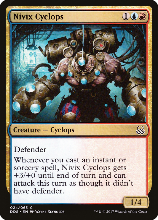 Nivix Cyclops (DDS-024) - Duel Decks: Mind vs. Might