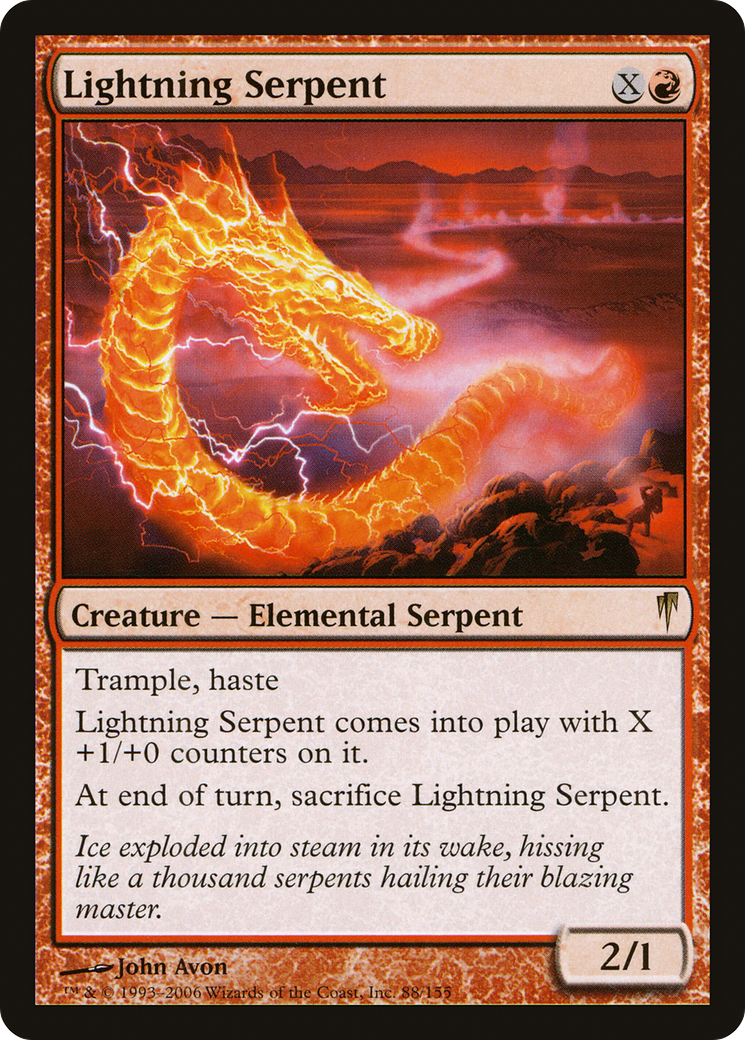 Lightning Serpent (CSP-088) - Coldsnap