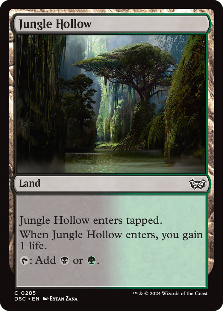 Jungle Hollow (DSC-285) - Duskmourn: House of Horror Commander