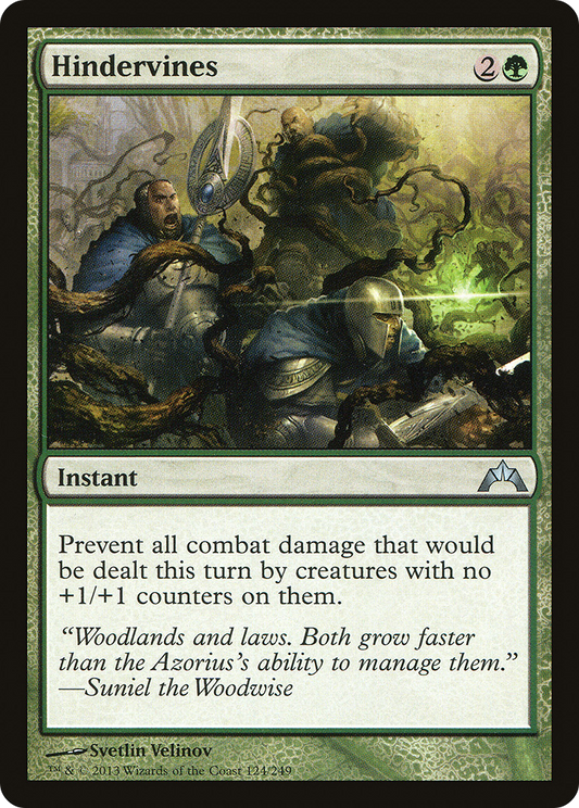 Hindervines (GTC-124) - Gatecrash Foil