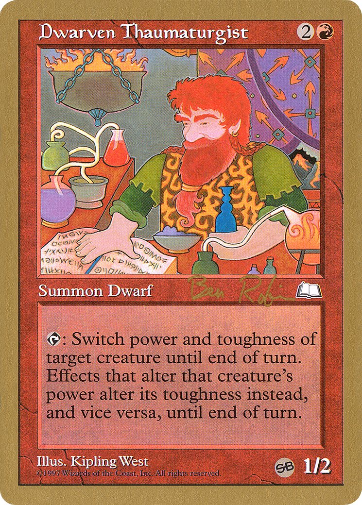 Dwarven Thaumaturgist (WC98-BR98SBA) - World Championship Decks 1998