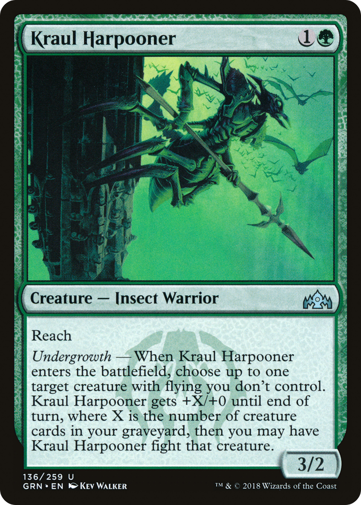 Kraul Harpooner (GRN-136) - Guilds of Ravnica