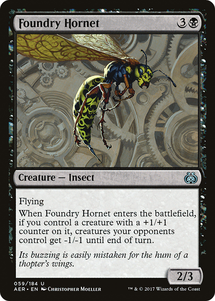 Foundry Hornet (AER-059) - Aether Revolt Foil