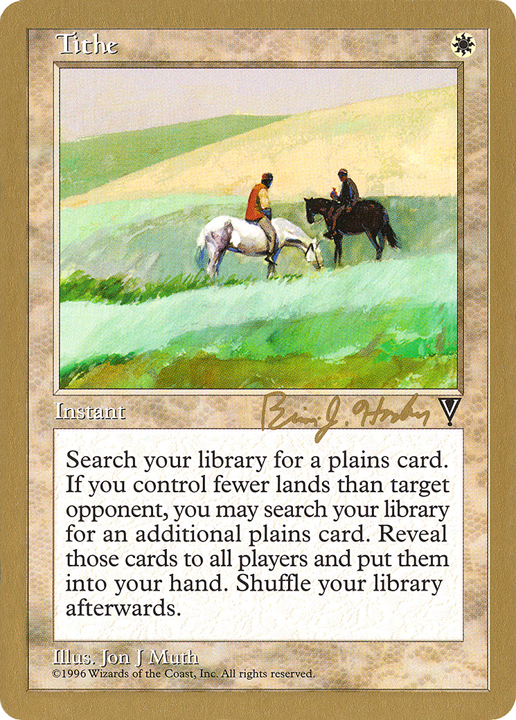 Tithe (WC98-BH23A) - World Championship Decks 1998