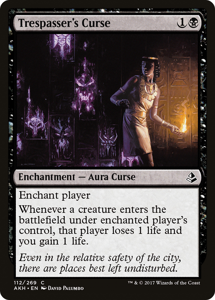 Trespasser's Curse (AKH-112) - Amonkhet